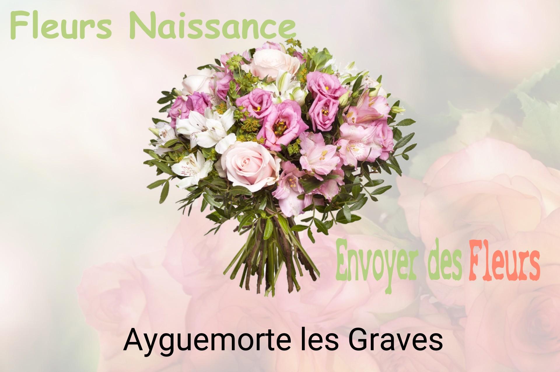 Bouquet de fleurs de naissance livré à Ayguemorte-les-Graves